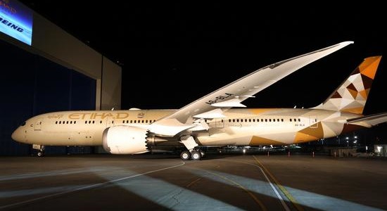 Volo cargo Etihad da Malpensa a Bogotà